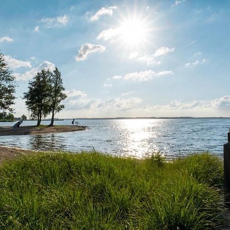 Luxus Cube Meerblick Veluwemeer am Strand in erster Reihe Hulshorst Exterior foto